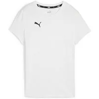 PUMA Trainingsshirt TEAMGOAL CASUALS TEE WMN T-Shirt, mit Rundhalsausschnitt, mit Kurzarm, für Sportmode