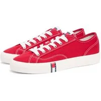 Tommy Jeans ARCHIVE Y2K Plateausneaker Freizeitschuh, Halbschuh, Schnürer im Retro-Look mit Label im Plateau