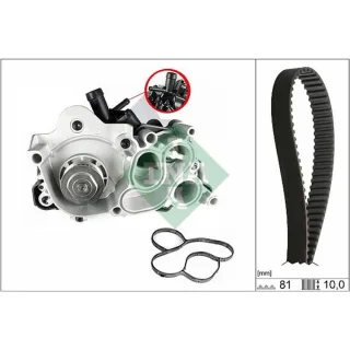 INA Zahnriemensatz + Wasserpumpe Audi Seat Skoda VW 530074330