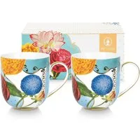 PiP Studio Geschirr Pip Studio 3er Set Tasse klein Royal, Flowers
