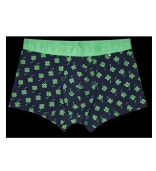 happy socks - 1-Pack Clover Short Boxer Blau - Gr. - S