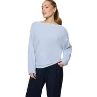 Zero Strickpullover Damen mit U-Bootausschnitt (1-tlg) Plain/ohne Details