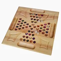Madera Spielzeuge Spielesammlung Meisterdieb 4 Personen Eschenholz, Familienspiel, strategischen Spielspaß für 2 bis 4 Spieler
