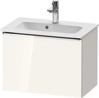Duravit D-Neo Waschtischunterbau wandhängend Weiß Hochglanz 610x372x440 mm - DE4268010220000 DE4268010220000