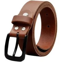 COLOGNEBELT Ledergürtel OM318-SL-Hellbraun MADE IN GERMANY, Hellbraun Kürzbar, 100 % Echtleder, Aus einem Stück, Unisex