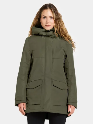 Didriksons - FRIDA WNS PARKA 7 deep green - Gr. - 40