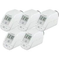 Homematic IP Heizkörperthermostat – basic 5er Set Smart-Home-Station