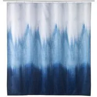 WENKO Duschvorhang Alara Breite 180 cm, Höhe 200 cm, Batik-Optik