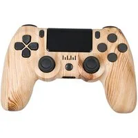KINSI Wireless Gamepad, Controller, Bluetooth, für PS4 PlayStation 4-Controller (Doppelte Vibration, wiederaufladbare Batterie)