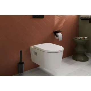 hansgrohe EluPura S Original Wand-WC 60207450 mit WC-Sitz, weiß