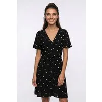 Vero Moda Minikleid VMALBA SS SHORT DRESS WVN NOOS Viskose, slim fit