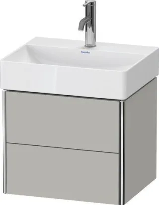 Duravit XSquare Waschtischunterbau wandhängend Betongrau Matt 484x390x397 mm - XS430500707 XS430500707