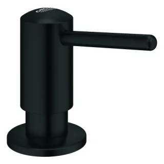 GROHE Seifenspender Contemporary 102165 Vorratsbehälter 0,4 l matt black, 1021652430 1021652430
