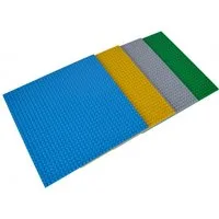 Androni Androni Blox Bausteine 4x Bauplatte je 25x25cm Spielbausteine
