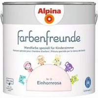 Alpina Wand- und Deckenfarbe 2,5 Liter Farbenfreunde Einhornrosa No. 13