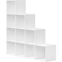 Woltu Bücherregal, Würfelregal 120x120x30 cm, für Wohnzimmer Schlafzimmer Büro
