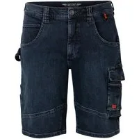 HERO by John Medoox Workerjeans LUCAN Denim Workwear Arbeits-Cargoshorts Jeans Arbeits-Cargoshorts Jeans Denim / Jeansfür Herren