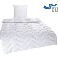 OTTO home Microfaserbettdecke + Microfaserkissen Mailo, Bettdecke 135x200 cm, 155x220 cm, Bezug: weich, 2-tlg., Set mit Kissen 80x80 cm, Sommer, Winter