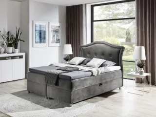 Boxspringbett Schlafzimmerbett BEDRAN 140x200cm in div. Farbvarianten