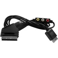 EAXUS RGB Scart Kabel für PlayStation 3 Audio- & Video-Kabel, Scart, Für Playstation 3, (180 cm), geeignet für PS3, mit Audio-Out für Stereoanlage