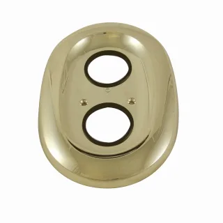 Kludi Ersatzteil Ros. kpl. m. Schrauben messing, 7526845-00 7526845-00