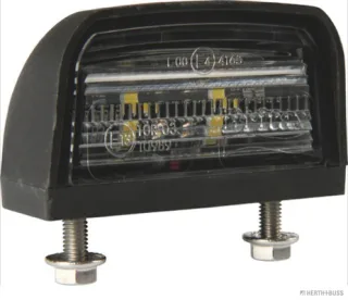 HERTH&BUSS Kennzeichenleuchte, 10-32 V, LED schwarz - 84750026
