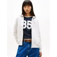 Tommy Jeans Sweatjacke TJW REG S FLAG ZIP THRU mit Logostickerei