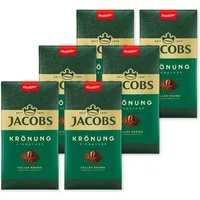 JACOBS Kaffee Filterkaffee Krönung Röstkaffee klassich 6 x 500 g, 3000 g, (Packung, 6er pack)