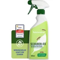 Futura-Shop Insektenspray Kakerlaken Spray, Schaben Spray - Alternative zu Kakerlaken Gel, 500 ml