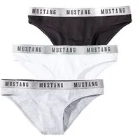 MUSTANG Slip Tara Unterhose Slip Unterwäsche Dessous Lingerie (Set, 3-St) Kuschelweich - Atmungsaktiv - Formstabil - Sportliche Passform