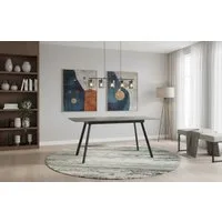 B&D home Esstisch Ausziehtisch MARA, Metallgestell oder Holzgestell, ausziehbar 120-160cm, 4-6 Personen