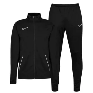 Nike Trainingsanzug-set Mit Weißem Liniendetail In Schwarz