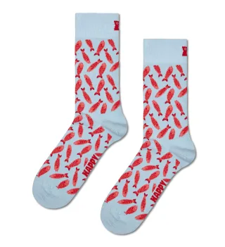 happy socks - Sardine Sock Blau - Gr. - 43.5