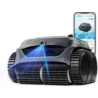 WYBOT Poolroboter (2026 Upgrade) C2 Vision Kabelloser poolroboter mit AI Vision, für Boden, Wand und Wasserlinie, Zweischicht-Filterung, bis zu 180