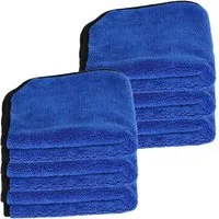 Mach1 Handtuch Set Premium Mikrofasertücher mit 600g/m² 40x40 cm in Profiqualität, (6-St)