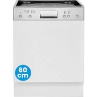 BOMANN teilintegrierbarer Geschirrspüler GSPE 7423 TI, 60 cm, teilintegriert, OHNE Möbelfront