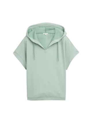 Tom Tailor - Hoodie Sweatshirt faded green - Gr. - S