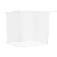 vidaXL Bett Moskito-Netz für das Bett Rechteckig 156 Mesh Polyester (1-tlg)