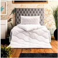 John Cotton Microfaserbettdecke Bio, Greta, 135x200, 155x220cm, Luxus, Füllung: 100% biologisch abbaubare Füllung aus Polyester, Bezug: Polyster, Atmungsaktiv, weich, pflegeleicht, Sommer und Winter