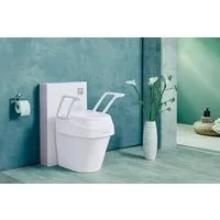 DIETZ® REHA-PRODUKTE Toilettensitzerhöhung Dietz SmartFix Toilettensitzerhöhung 8, 12 oder 15 cm mit Armlehnen