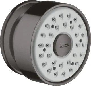 Hansgrohe Seitenbrause Axor rund Brushed Black Chrome 28464340