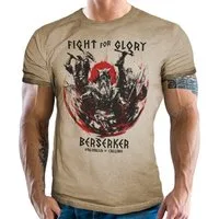 LOBO NEGRO® T-Shirt im vintage retro used Look für Wikinger Fans - Berserker