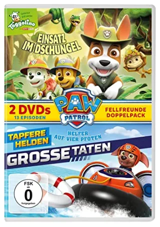 Paw Patrol - Tapfere Helden große Taten & Einsatz im Dschungel (DVD)