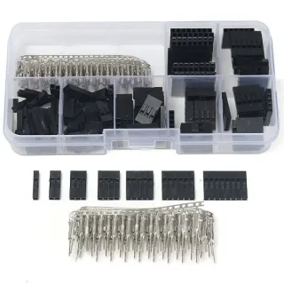 3Pcs Geekcreit 310Pcs 2.54mm Male Female Dupont Wire Jumper With Header Connector Housing Kit
