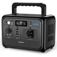 OUKITEL Stromerzeuger P800E 800W/512Wh Tragbare Powerstation, 0,8 in kW, (LiFePO4 Batterie mit 800W (1600W Peak) AC Ausgängen), PD 100W, für Camping, Reise, Stromausfall