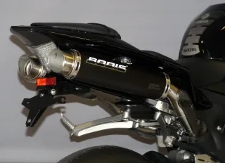 Sport Auspuff Bodis GP1 Edelstahl Black Yamaha YZF 1000 R1 RN22 Bj. 2009-2014 ABE