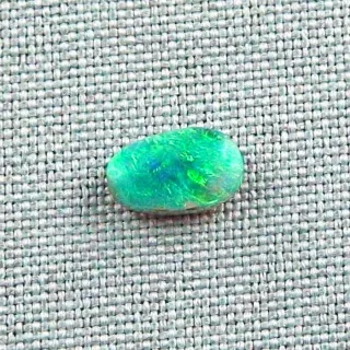 Black Crystal Opal 1,57 ct Vollopal Lightning Ridge Multicolor