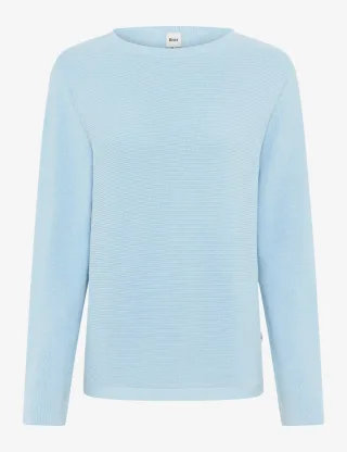 BRAX - Pullover - Lesley blau - Gr. - 46
