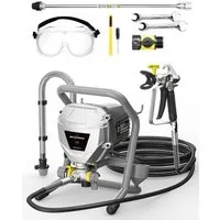 InoKraft Farbsprühgerät InoKraft M1/M3 Airless Farbspritzgerät, verdünnungsfrei, inkl. Zubehör, Verdünnungsfreies Sprühen, geringes Overspray