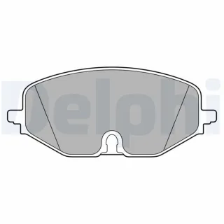 Delphi Bremsbel?ge vorne Audi CUPRA Seat Skoda VW LP3663
